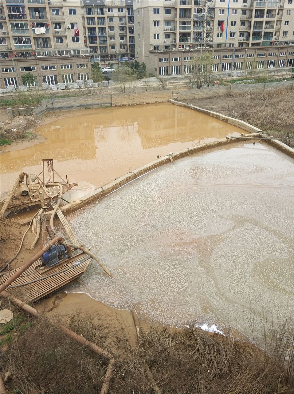 榆社沉淀池淤泥清理-厂区废水池淤泥清淤