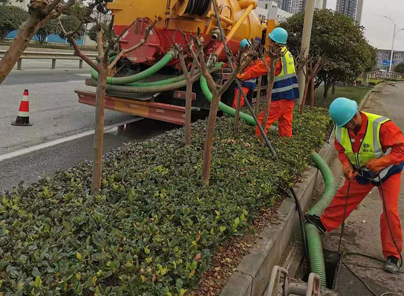 榆社市政管道清淤